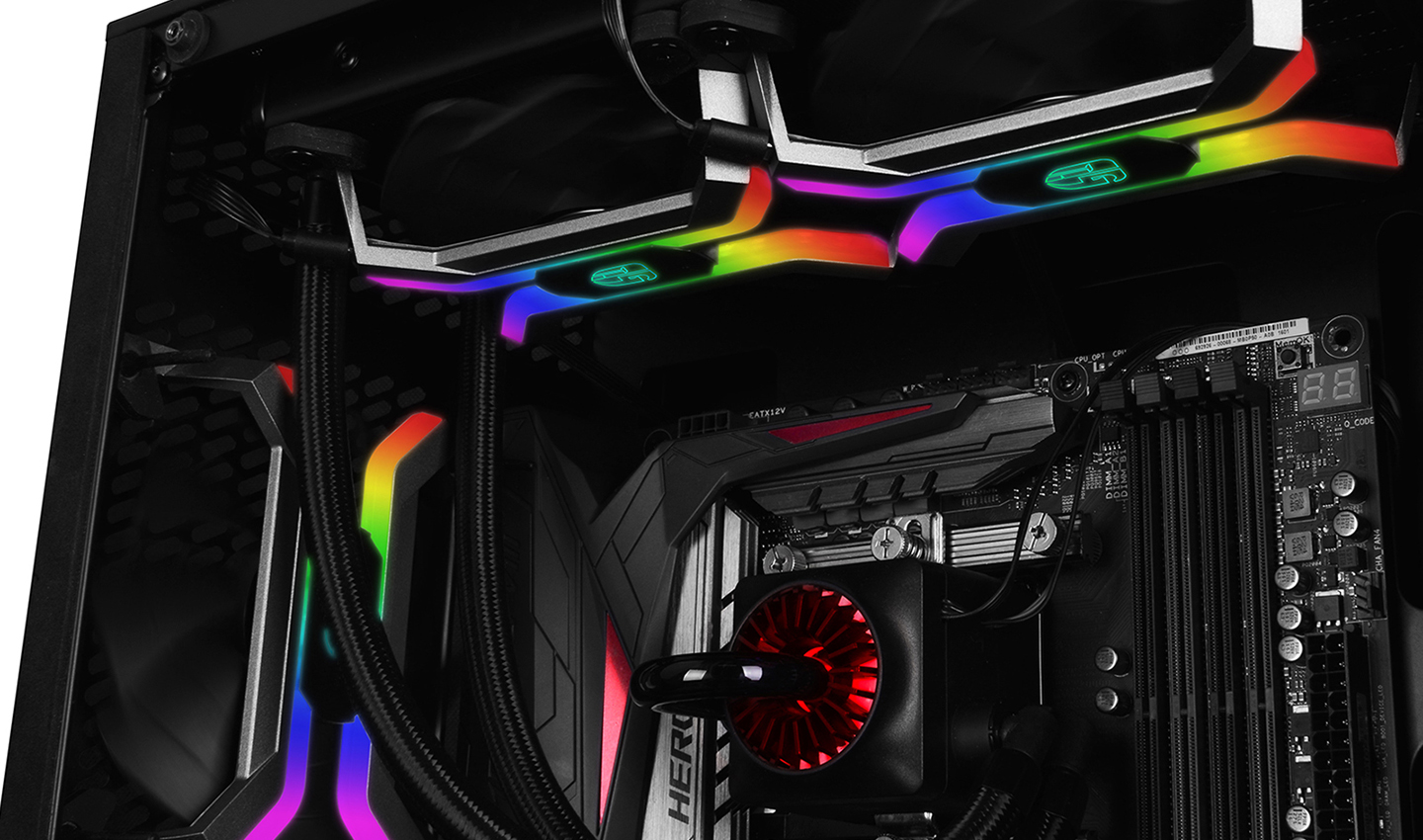 DeepCool MF 120 RGB : de magnifiques ventilateurs sans cadre !