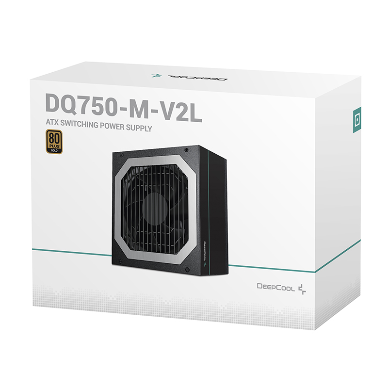 DQ750-M-V2L WH 750W, alimentation PC blanc, 4x PCIe, gestion des câbles,  750 watts