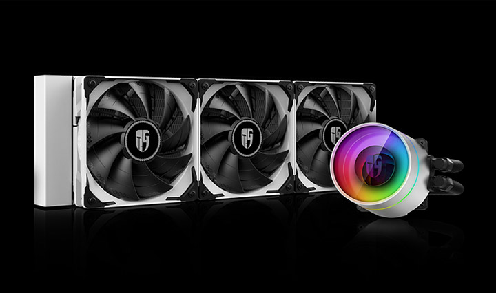 CASTLE 360EX WHITE CPU Liquid Cooler